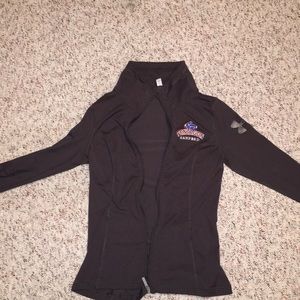 Grey Longsleeve Warmup Jacket